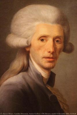 photographie “Le Jour ni l’Heure 9236 : Caroline Descarsin, 1774-???, portrait, 1791, d’Antoine Vieillard de Boismartin, dramaturge, avocat et maire de Saint-Lô, 1747-1815, musée des Beaux-Arts de Rennes, mardi 31 janvier 2024, 15:36:28” par Renaud Camus — www.renaud-camus.net — Descarsin, Caroline Descarsin, Antoine Vieillard de Boismartin, portrait, dramaturge, maire de Saint-Lô, Rennes, musée de Rennes, musée des Beaux-Arts de Rennes