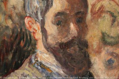 photographie “Le Jour ni l’Heure 0246 : Louis Valtat, 1869-1951, autoportrait, c. 1900, Toulouse, fondation Bemberg, samedi 18 janvier 2025, 17:27:34” par Renaud Camus — www.renaud-camus.net — Valtat, Louis Valtat, autoportrait, 1900, Toulouse, Bemberg, fondation Bemberg, 18, janvier, 2024