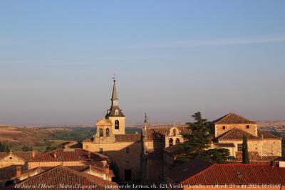 photographie “Le Jour ni l’Heure 0902 : Matins d’Espagne — parador de Lerma, ch. 424, Vieille-Castille, province de Burgos, vendredi 23 août 2024, 08:33:01” par Renaud Camus — www.renaud-camus.net — Lerme, Lerma, parador de Lerma, palais ducal de Lerma, Castille, Castilla y Leon, provincia de Burgos, province de Burgos, Espagne, Espanha, Spain