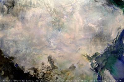 photographie “Le Jour ni l’Heure 6614 : Zao Wou-ki, 1920-2013, 3.12.1974, musée des Beaux-Arts d’Orléans, Loiret,mardi 25 juin 2013, 14:49:31” par Renaud Camus — www.renaud-camus.net — tableau, painting, peintre, painter, toile, Chine, chinois, chinese, français, french, abstrait, abstract, abstraction