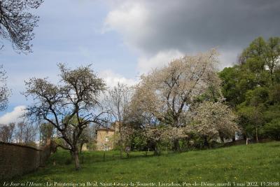 photographie “Le Jour ni l‘Heure 4440 : Le Printemps au Réal, Saint-Genès-la-Tourette, Livradois, Puy-de-Dôme, Auvergne, mardi 3 mai 2022, 13:59:08” par Renaud Camus — www.renaud-camus.net — Le Réal, Saint-Genès-la-Tourette, château du Réal, manoir du Réal, Livradois, Puy-de-Dôme, Auvergne, Le Printemps au Réal