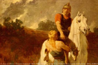 photographie “Le Jour ni l’Heure 9289 : Évariste-Vital Luminais, 1821-1896, Gaulois revenant de la chasse, av. 1848, musée des Beaux-Arts de Rennes, mardi 31 décembre 2014, 16:00:53” par Renaud Camus — www.renaud-camus.net — Luminais, Évariste Luminais, Évariste-Vital Luminais, Gaulois revenant de la chasse, Rennes, musée de Rennes, musée des Beaux-Arts de Rennes