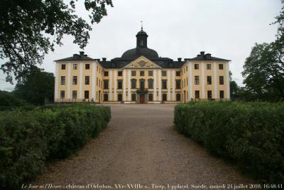 photographie “Le Jour ni l\'Heure 8711 : château d\'Orbyhus, XVe-XVIIIe s., où fut détenu et assassiné le roi Éric XIV, 1533-1577, Tierp, Uppland, Suède, samedi 24 juillet 2010, 16:48:41” par Renaud Camus — www.renaud-camus.net — castle, castello, castillo, burg, schloss, slot, slott, Erik XIV, Strindberg, August Strindberg, Fröding, Gustav Fröding, Sweden, Sverige