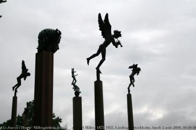 photographie “Le Jour ni l\'Heure 0131 : Millesgården, demeure du sculpteur Carl Milles, Lidingö, Stockholm, Suède, lundi 2 août 2010, 16:49:48” par Renaud Camus — www.renaud-camus.net — sculpture, sculpteur, sculptor, jardin, garden, demeures de l'esprit, maison d'artiste, dwellings of the mind, artist's houses, Sweden, Sverige