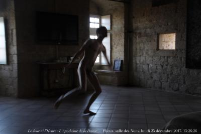 photographie “Le Jour ni l’Heure 6865 : L’Apothéose de la Danse — Plieux, salle des Nuits, lundi 25 décembre 2017, 15:26:26” par Renaud Camus — www.renaud-camus.net — danse, L’Apothéose de la Danse, Plieux, salle des Nuits, Pierre